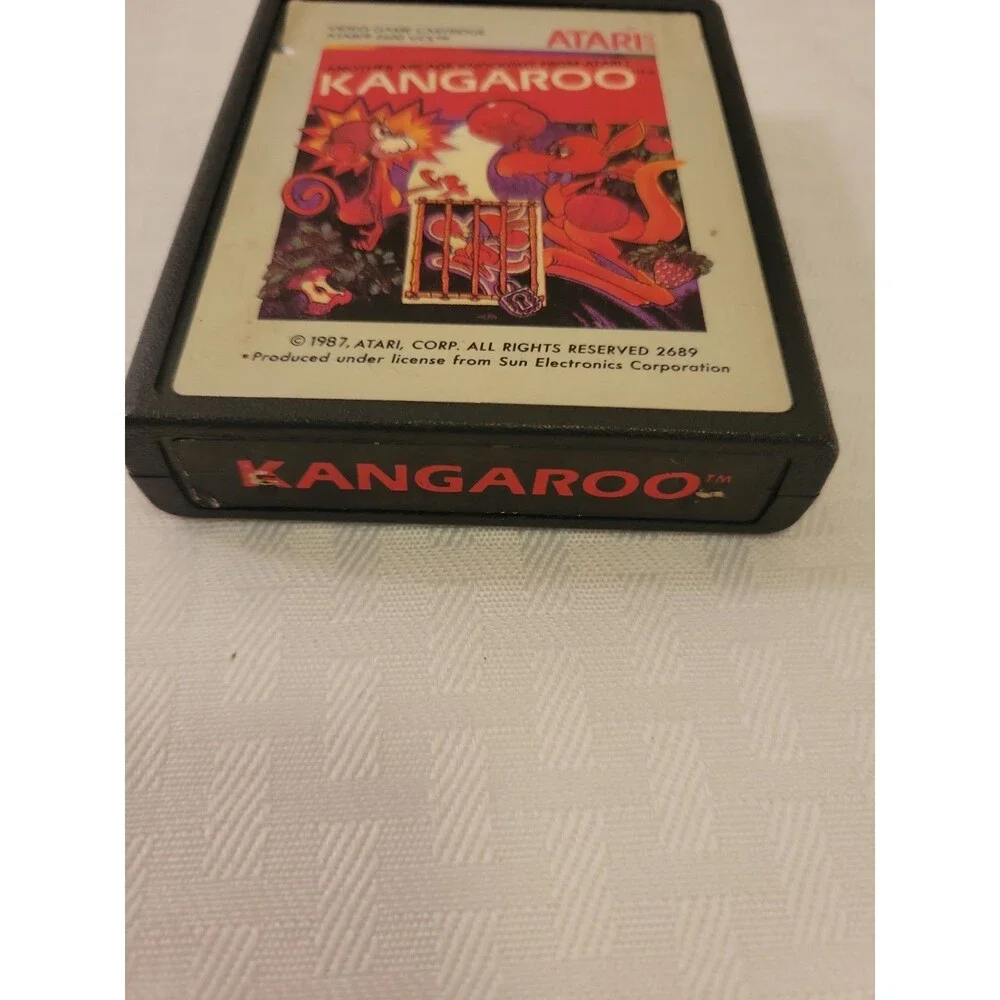 Atari 2600 Kangaroo Game Cartridge by Atari Not Tested